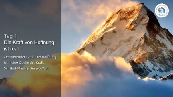 Remény a bizonytalan időkben - meditációsorozat 1. nap